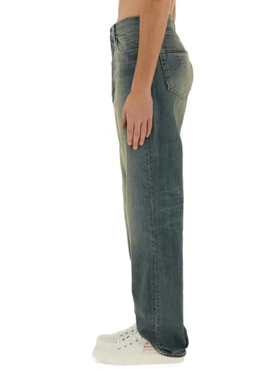 Kenzo Bara Cropped Jeans In Blue