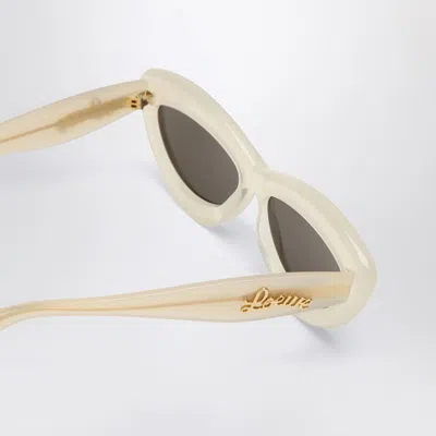 Loewe Cat-eye Sunglasses White Women In White