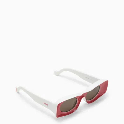 Loewe Paula Ibiza Pink/white Sunglasses Women In Pink