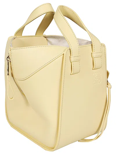 Loewe Women Compact Hammock Leather Handbag In Multicolor
