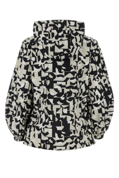 Mackage Printed Polyester Reversibile Delia Windbreaker In Multicolor