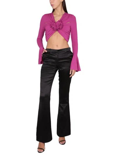 Magda Butrym Women's Straight-leg Pants In Black
