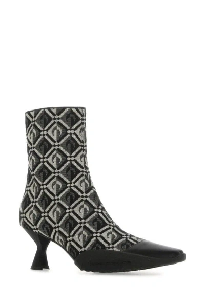 Marine Serre Boots In Multicolor