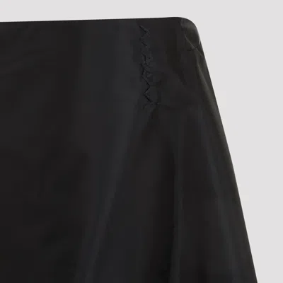 Marni Polyamide Midi Skirt In Black