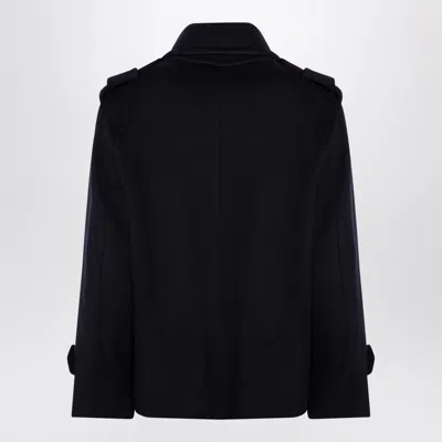 Max Mara Laveno Wool And Cashmere Over Trench Coat In Cream
