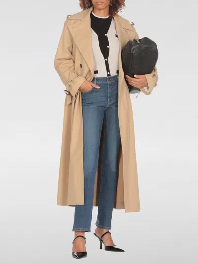 Max Mara Kenya Ecru Wool Cardigan In Multicolor
