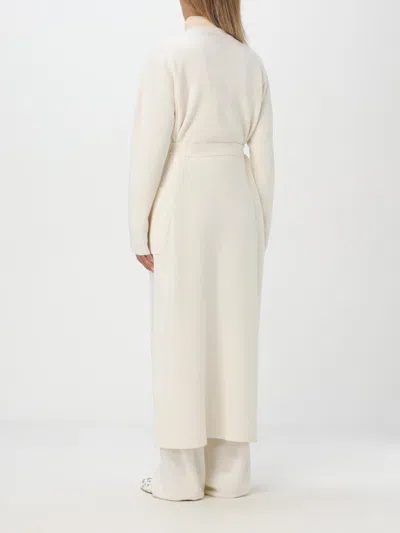Max Mara Gordon Belted Stretch-jersey Jacket In White