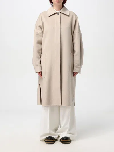 Max Mara Coat  Woman Color Brown In Brown