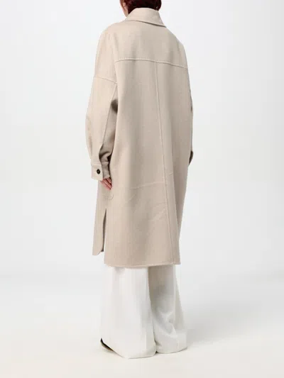 Max Mara Coat  Woman Color Brown In Brown