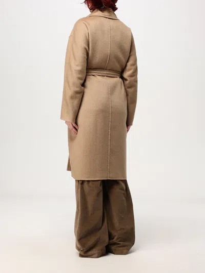Max Mara Coat Woman Camel Women In Brown