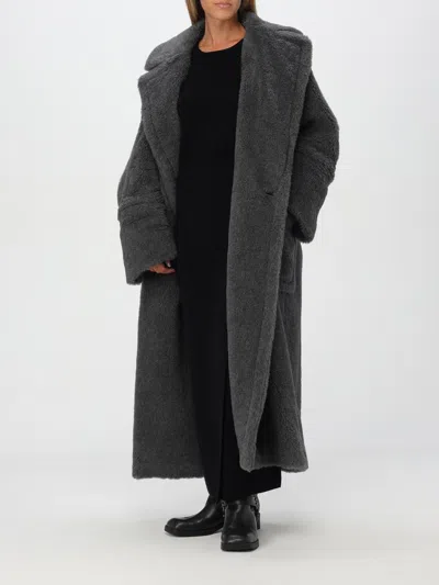 Max Mara Coat Woman Grey Women In Gray
