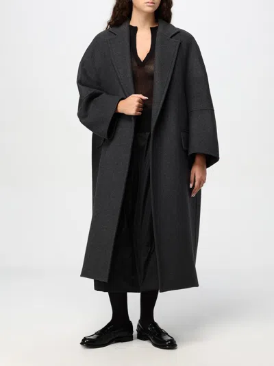 Max Mara Coat Woman Grey Women In Gray