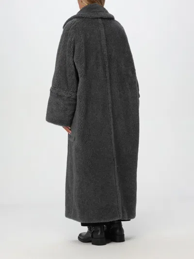 Max Mara Coat Woman Grey Women In Gray