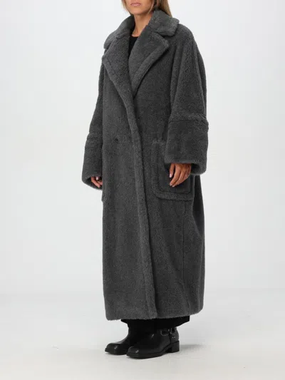 Max Mara Coat Woman Grey Women In Gray