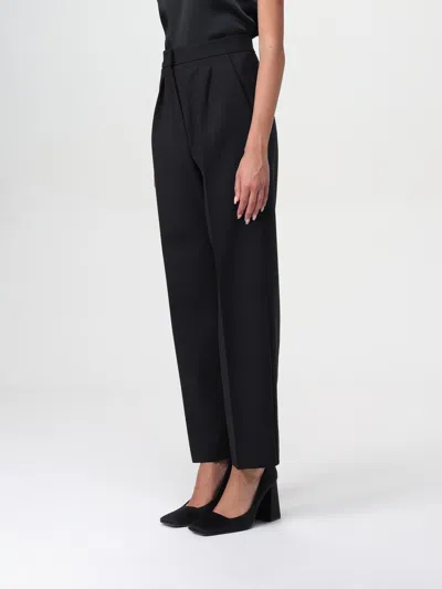 Max Mara Pants Woman Black Women In Black