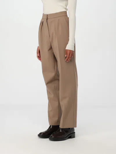 Max Mara Pants  Woman Color Hazel In Brown