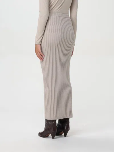 Max Mara Skirt Woman Beige Women In Cream