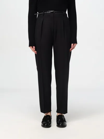 Max Mara Studio Pants Woman Black Women In Black