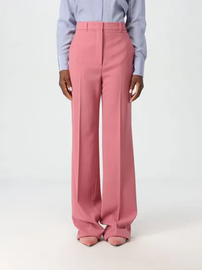 Max Mara Studio Pants Woman Pink Women In Pink