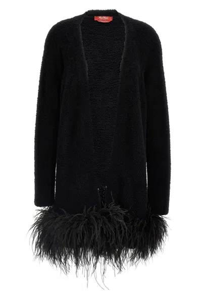 Max Mara Pireo Sweaters And Cardigans Black In Black