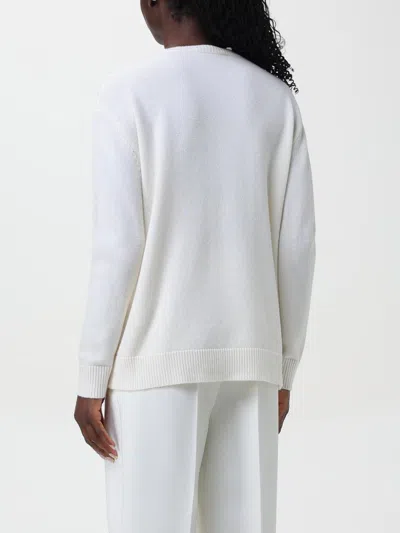 Max Mara Sweater Woman Yellow Cream Women In Cream