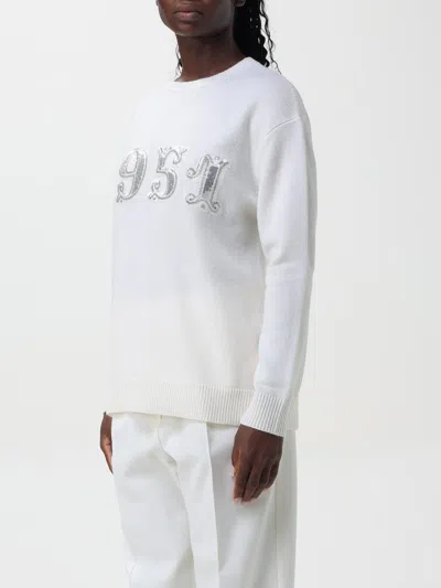 Max Mara Sweater Woman Yellow Cream Women In Cream