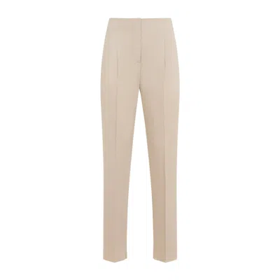 Max Mara Empoli Cotton Twill Pants In Multicolor