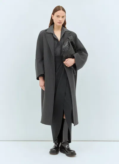 Max Mara Asburgo1234 Wool And Cashmere Coat In Gray