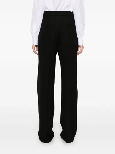 Max Mara Pants Tuxedo In Wool Uccio In Multicolor
