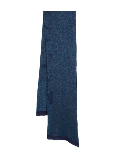 Missoni Handcrafted Stole Lurex Detail In Multicolor