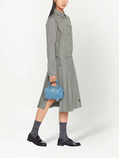 Miu Miu Women Arcadie Leather Mini Bag In Multicolor