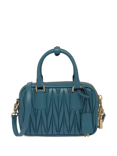 Miu Miu Women Arcadie Leather Mini Bag In Multicolor