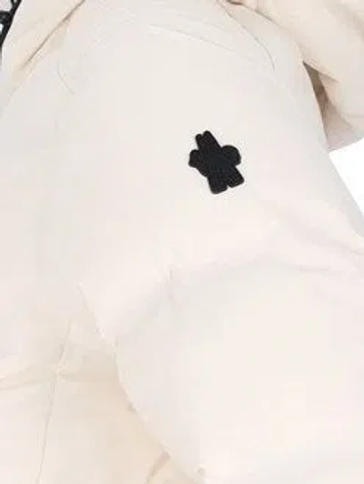Moncler 'arcesaz' Short Down Jacket In White