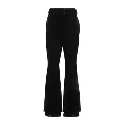 Moncler Flared Ski Pants In Tech Fabric In Black