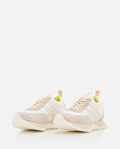 Moncler Women Pacey Low Top Sneakers In White