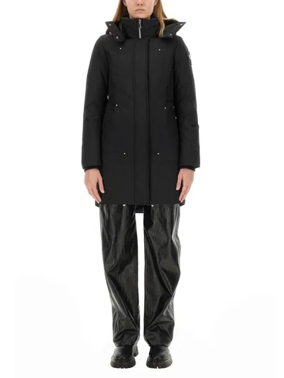 Moose Knuckles Women's Cloud Parka Jacket In Black
