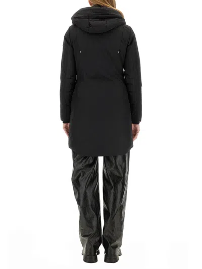 Moose Knuckles Women's Cloud Parka Jacket In Black