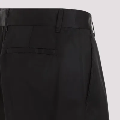 Off-white Seasonal Nylon Patch Peach Baggy Sweatpants In Black