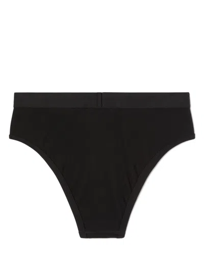 Palm Angels Women Logo Cotton Coulottes In Multicolor