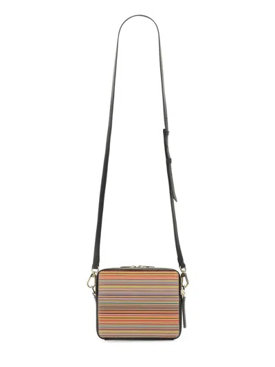 Paul Smith Women "signature Stripe" Shoulder Bag In Multicolor