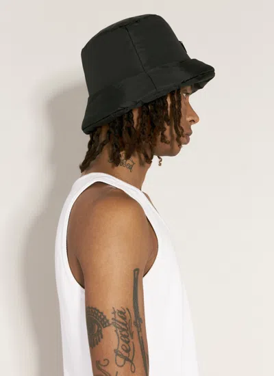 Prada Re-nylon Bucket Hat In Black