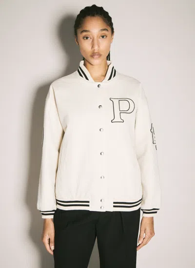 Prada Patch Bomber Jacket In Multicolor