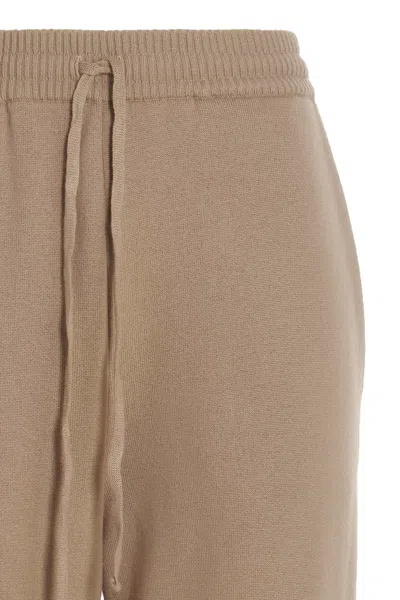 Prada Women Cashmere Blend Joggers In Cream