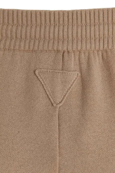 Prada Women Cashmere Blend Joggers In Cream