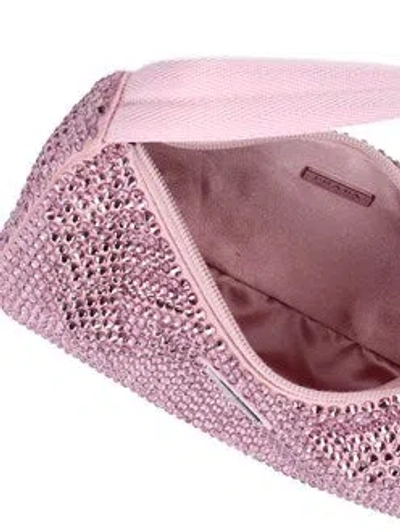 Prada Re-edition 2000 Crystal-embellished Mini Bag In Pink