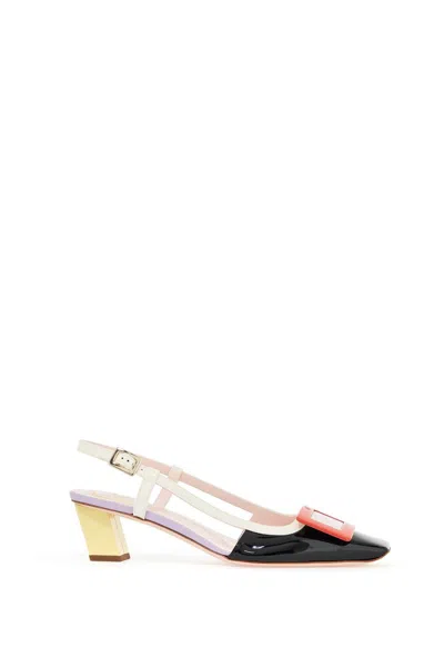 Shop Roger Vivier Belle Vivier Slingback Women In Multicolor