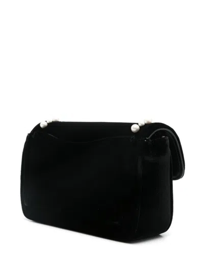 Roger Vivier Viv Jeu De Fille Embellished Velvet Bag In Multicolor