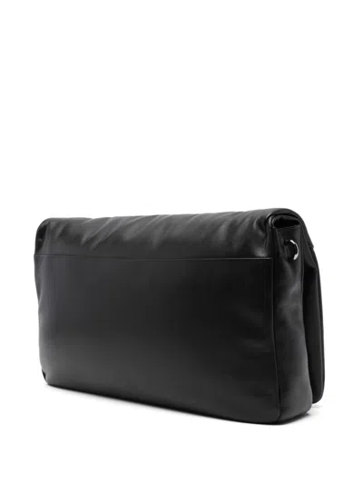 Roger Vivier Women Viv' Choc Leather Clutch In Multicolor