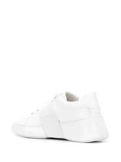 Roger Vivier Women Viv Skate High Leather Sneakers In Multicolor