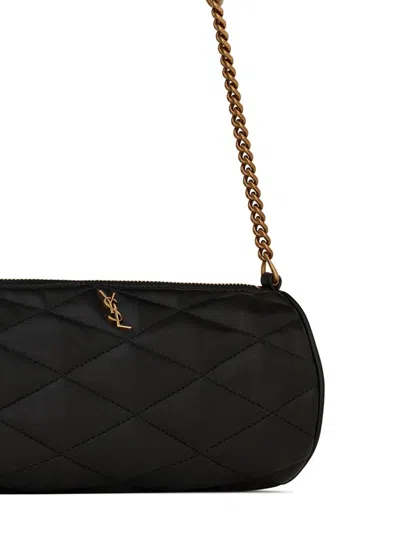 Saint Laurent Women Sade Mini Leather Shoulder Bag In Multicolor